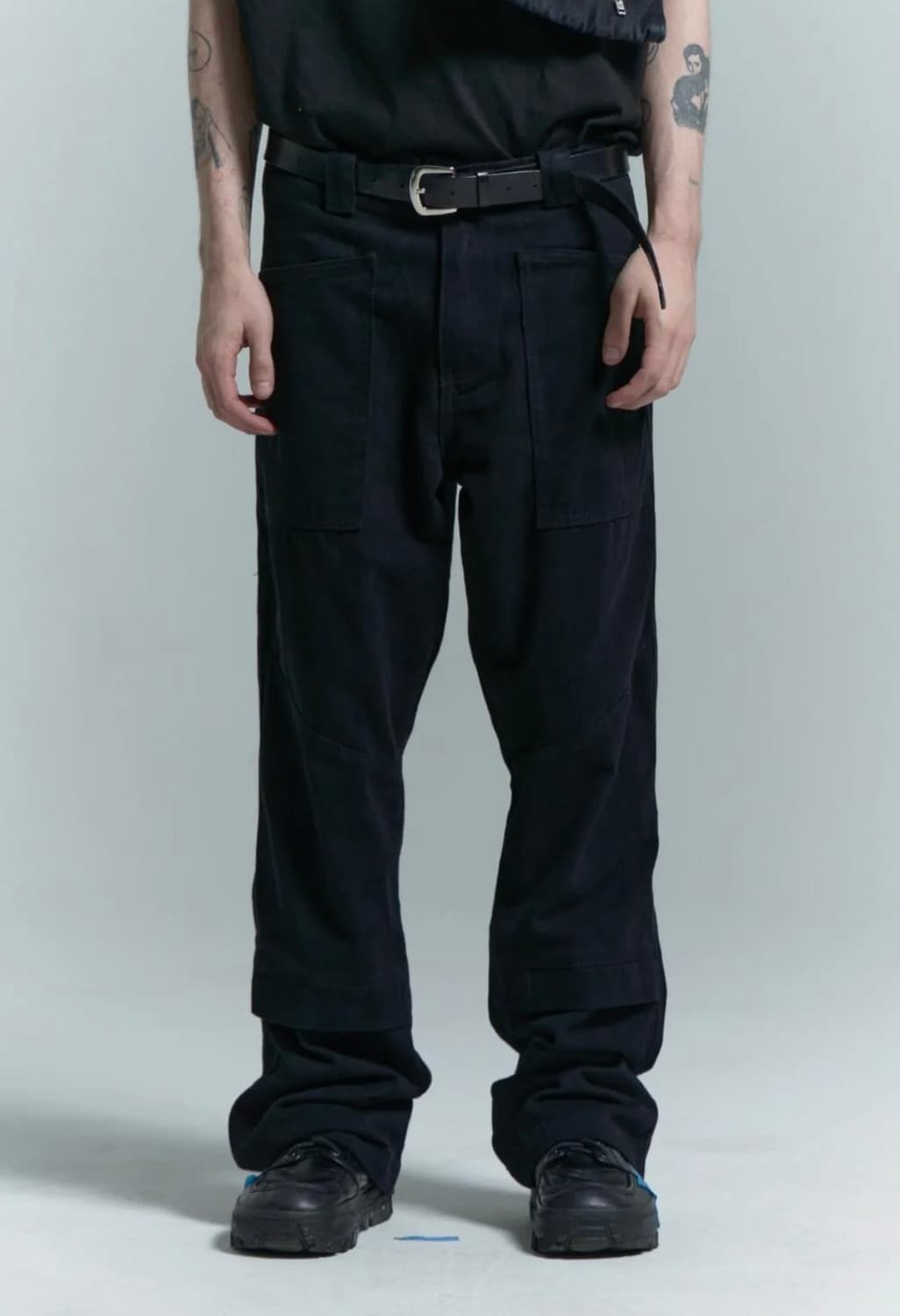 MPa WAVE ZIPPER PANTS (BLACK)  s 상품이미지1