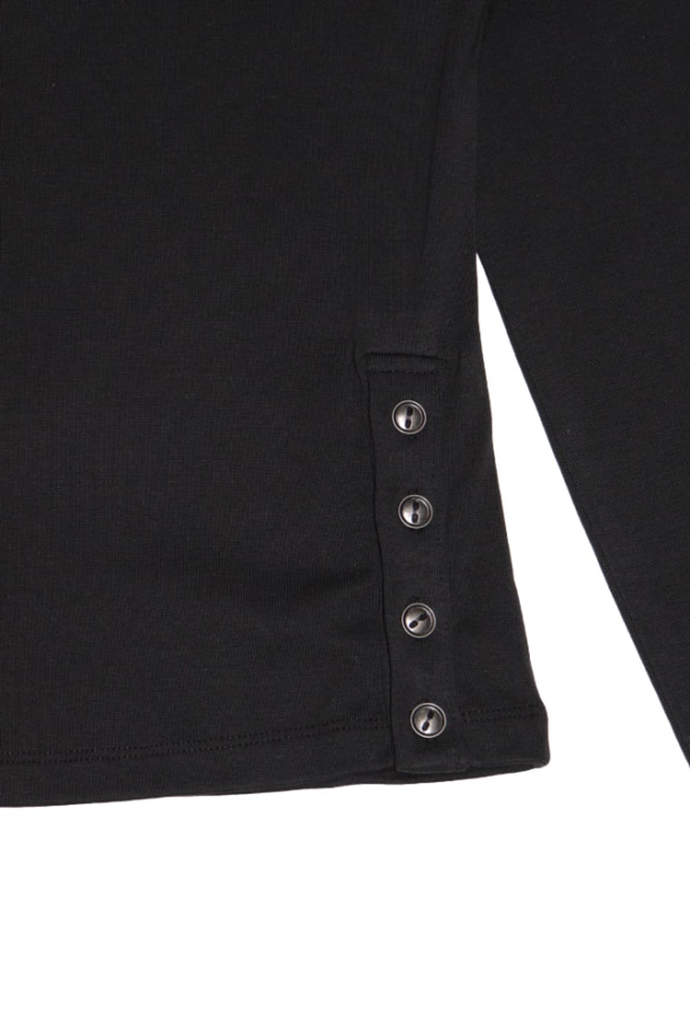 시너진 플레인 브이넥 버튼 롱슬리브 상품이미지4