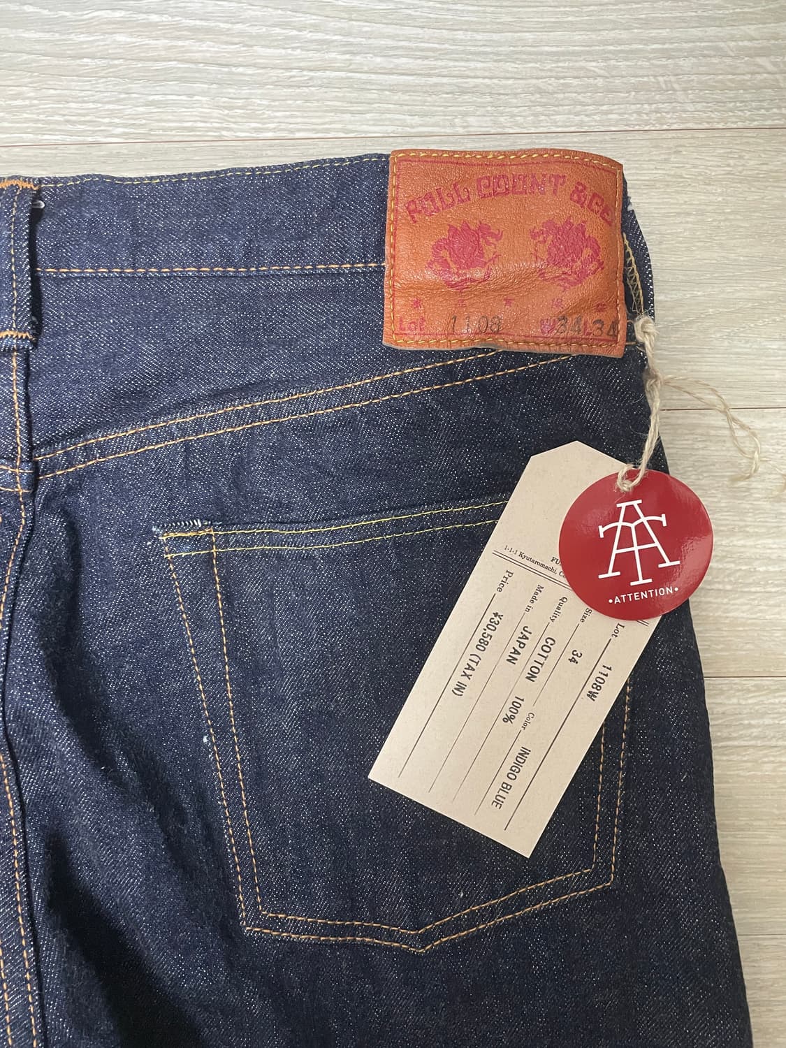 풀카운트 1108w 34사이즈 상품이미지3