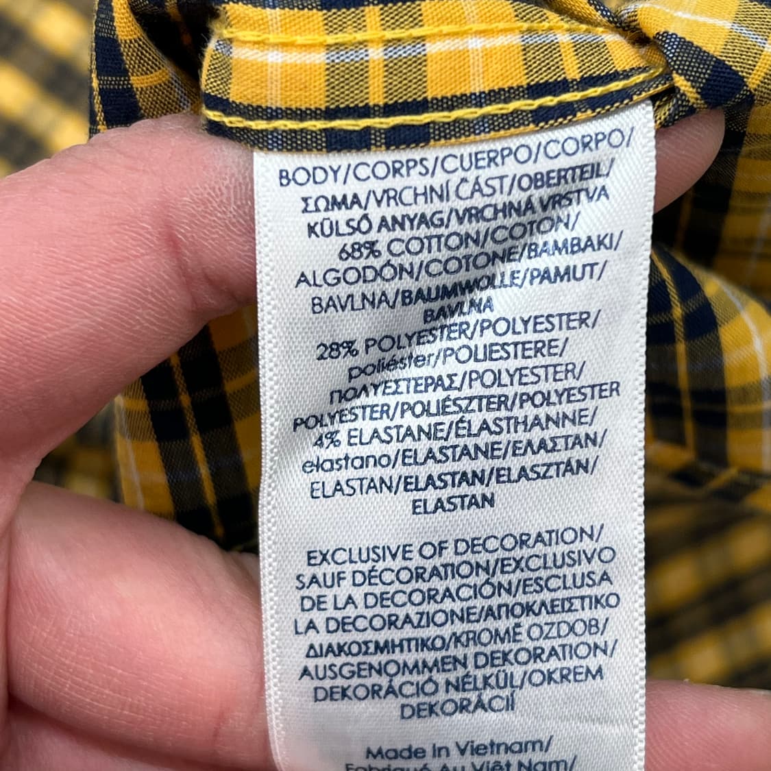 챕스 랄프로렌 체크셔츠 r3489 상품이미지6