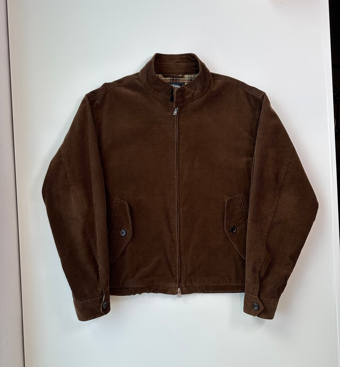 프리즘웍스 코듀로이 헤링턴 자켓 L 상품이미지1