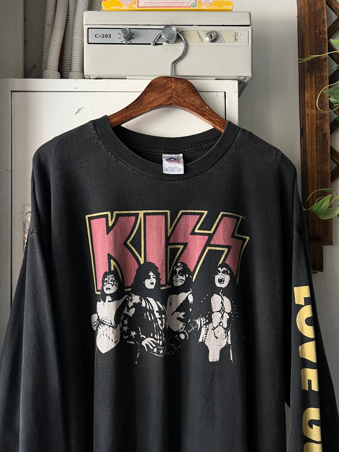 [2XL]00's KISS LOVE GUN 롱슬리브 티셔츠 상품이미지1