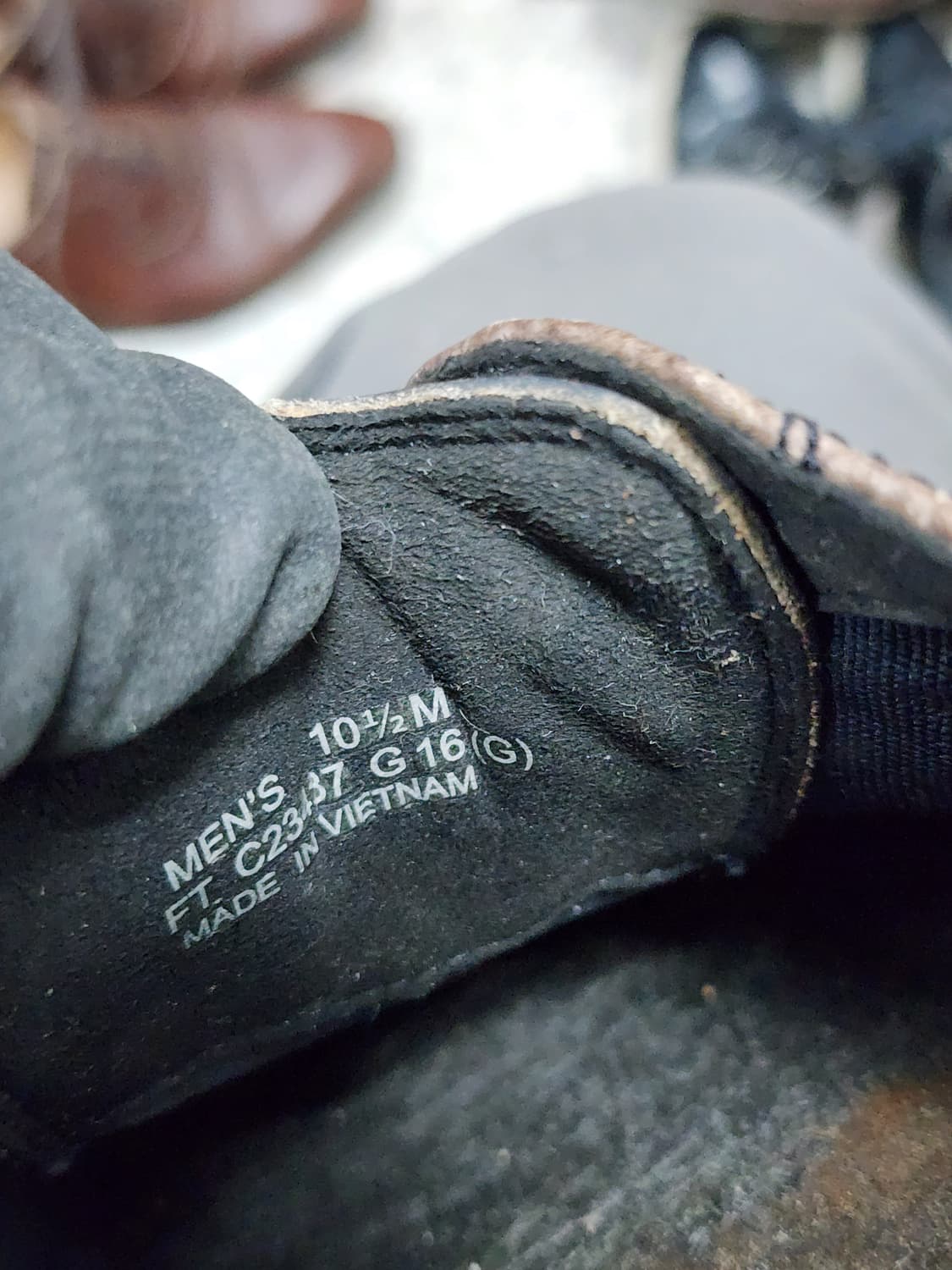 콜한 브라운 윙팁 남성 구두 상품이미지6