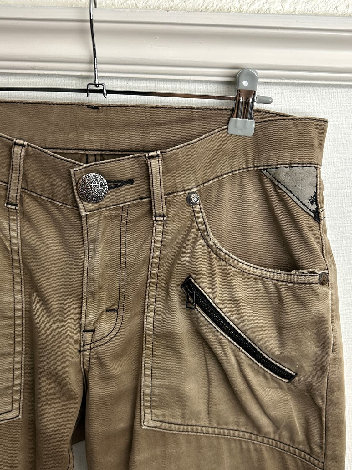 Lee Rider 인시젼 & 워시드 테이퍼드 팬츠 상품이미지8