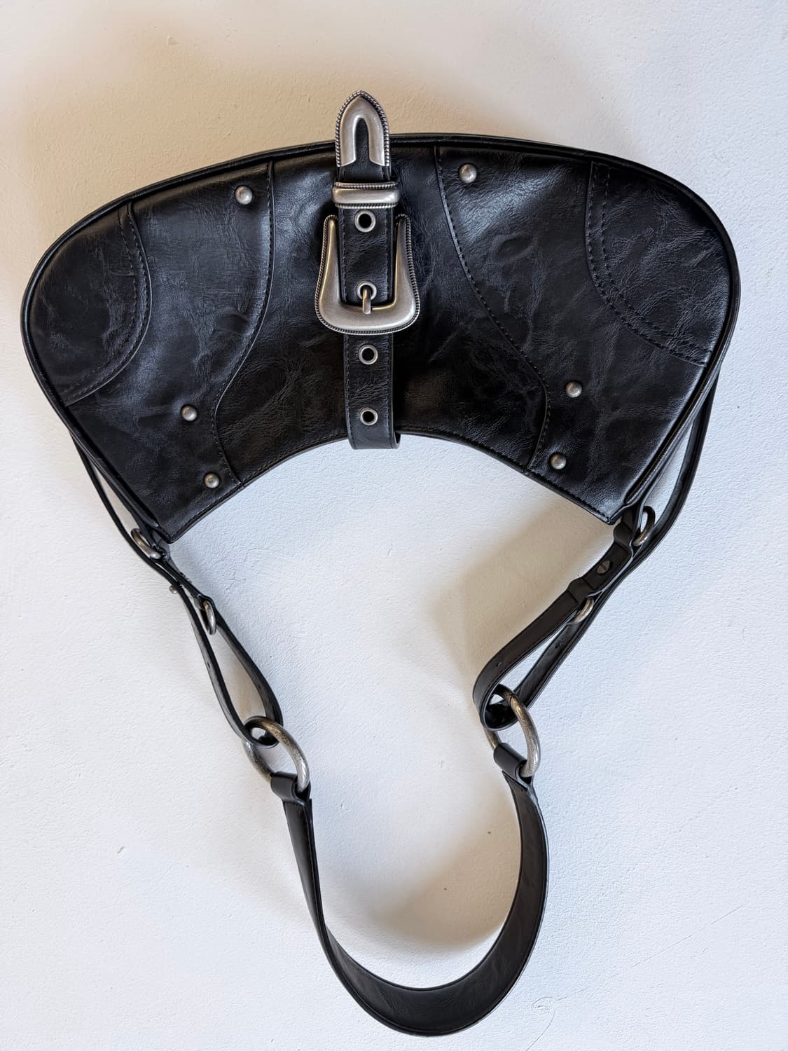 인사일런스 우먼 버클레더 숄더백 상품이미지2