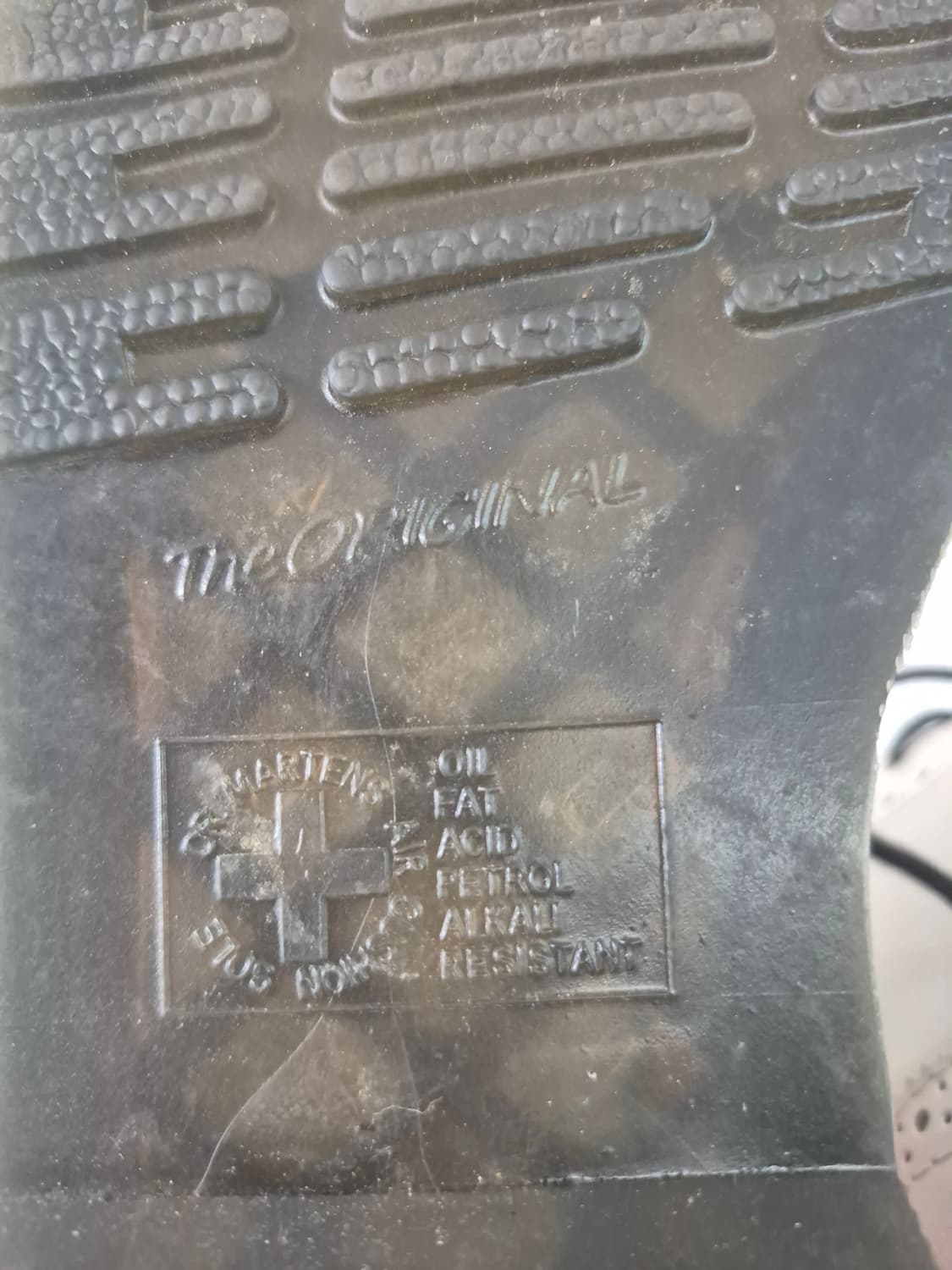 닥터마틴 화이트 부츠 UK4 EU37 (230MM) 상품이미지7