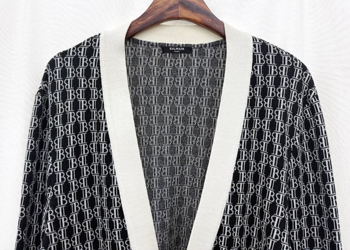 발망 로고 모노그램 가디건 상품이미지2