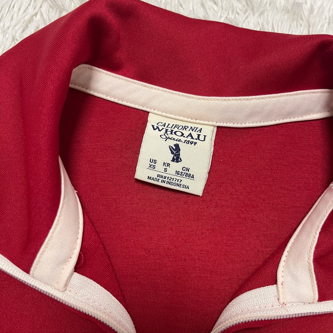 Who.A.U Burgundy Jersey 상품이미지6