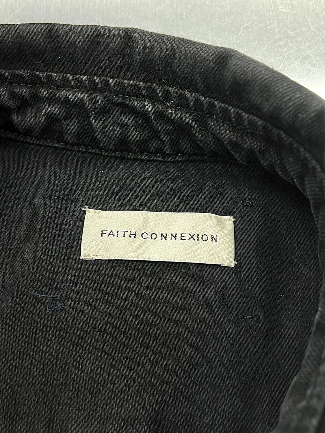 페이스 커넥션 19aw NTMB 에디션 피어스 그런지 타입 데님 자켓 상품이미지7