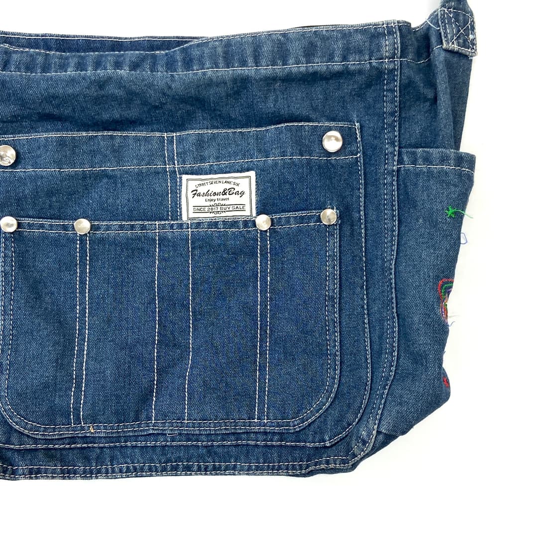 Vintage denim bag 상품이미지3