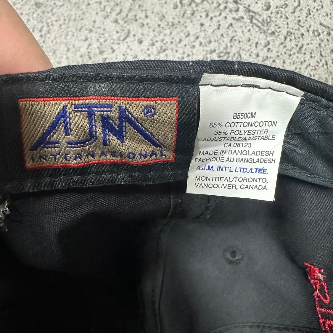 ✨ (바배) AJM 볼캡 모자  상품이미지4