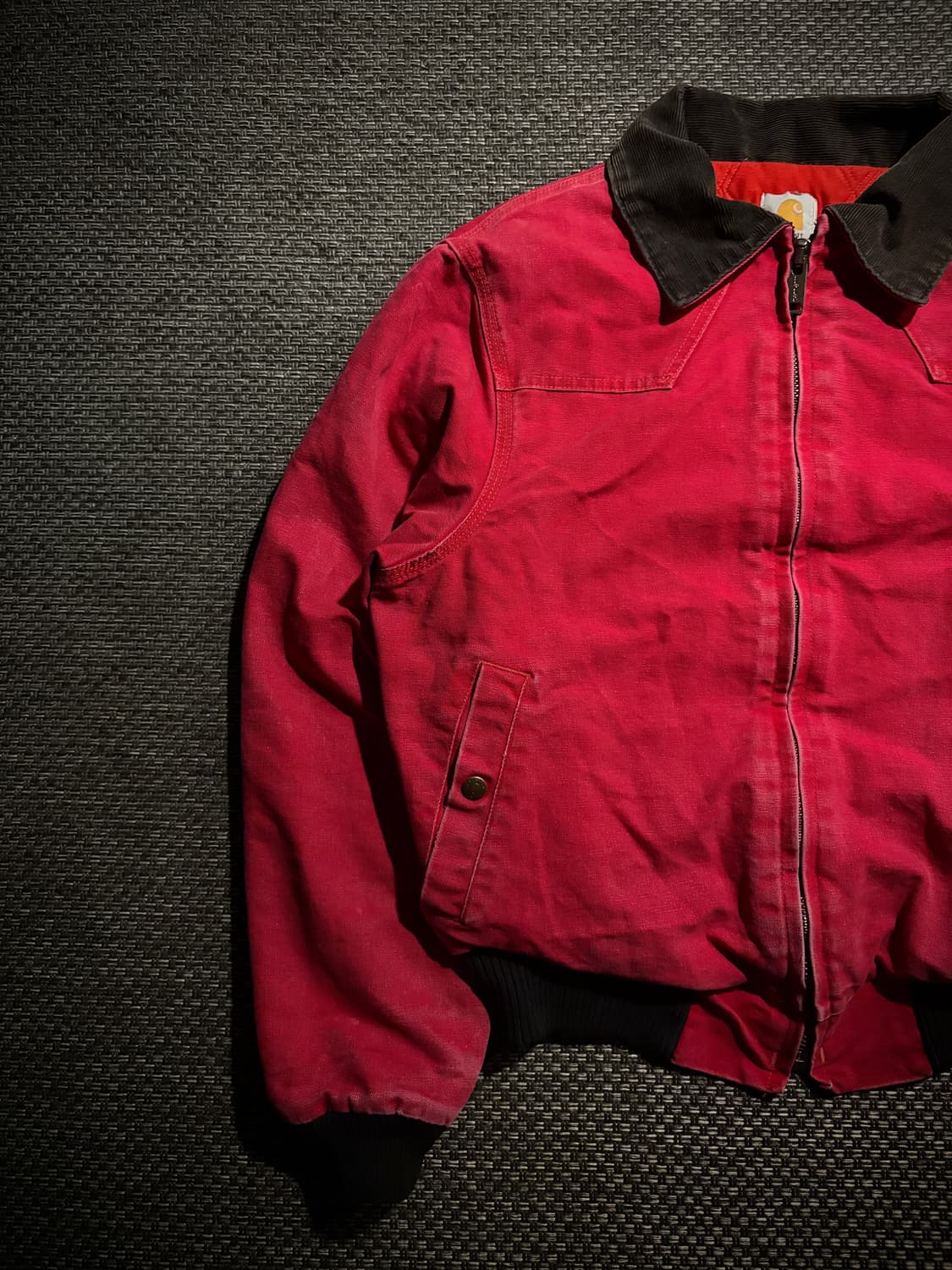 80s 칼하트 산타페 JQ160 RED M USA🇺🇸 상품이미지3