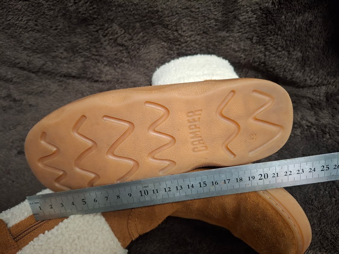 CAMPER 스웨이드 털부츠 상품이미지8