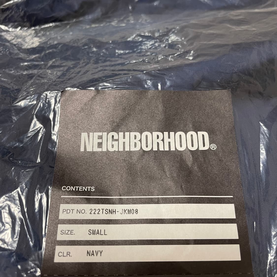 네이버후드 BB JK NY 자켓 네이비 상품이미지6