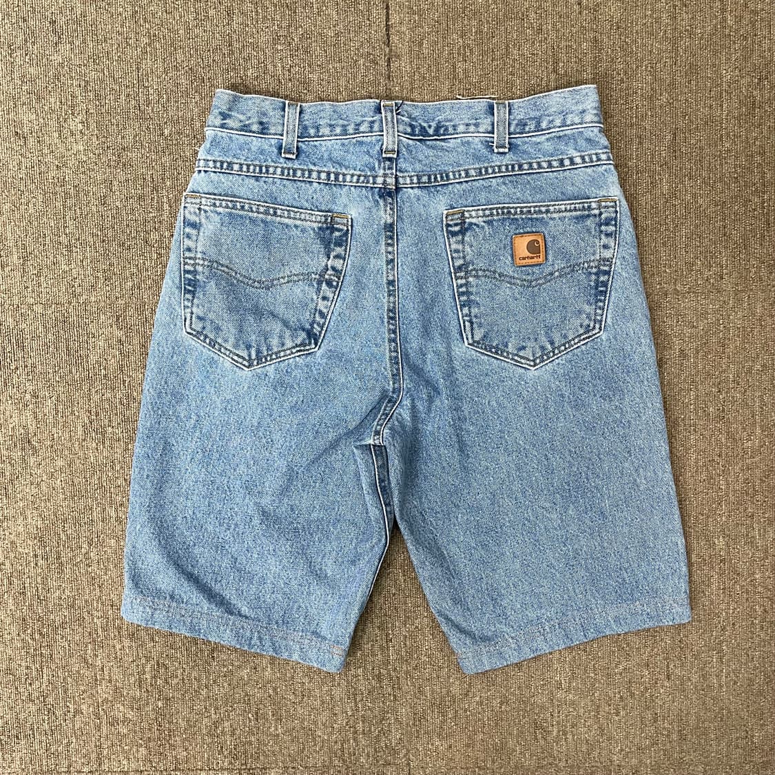 (32) Carhartt 칼하트 컷오프 데님 반바지  상품이미지3