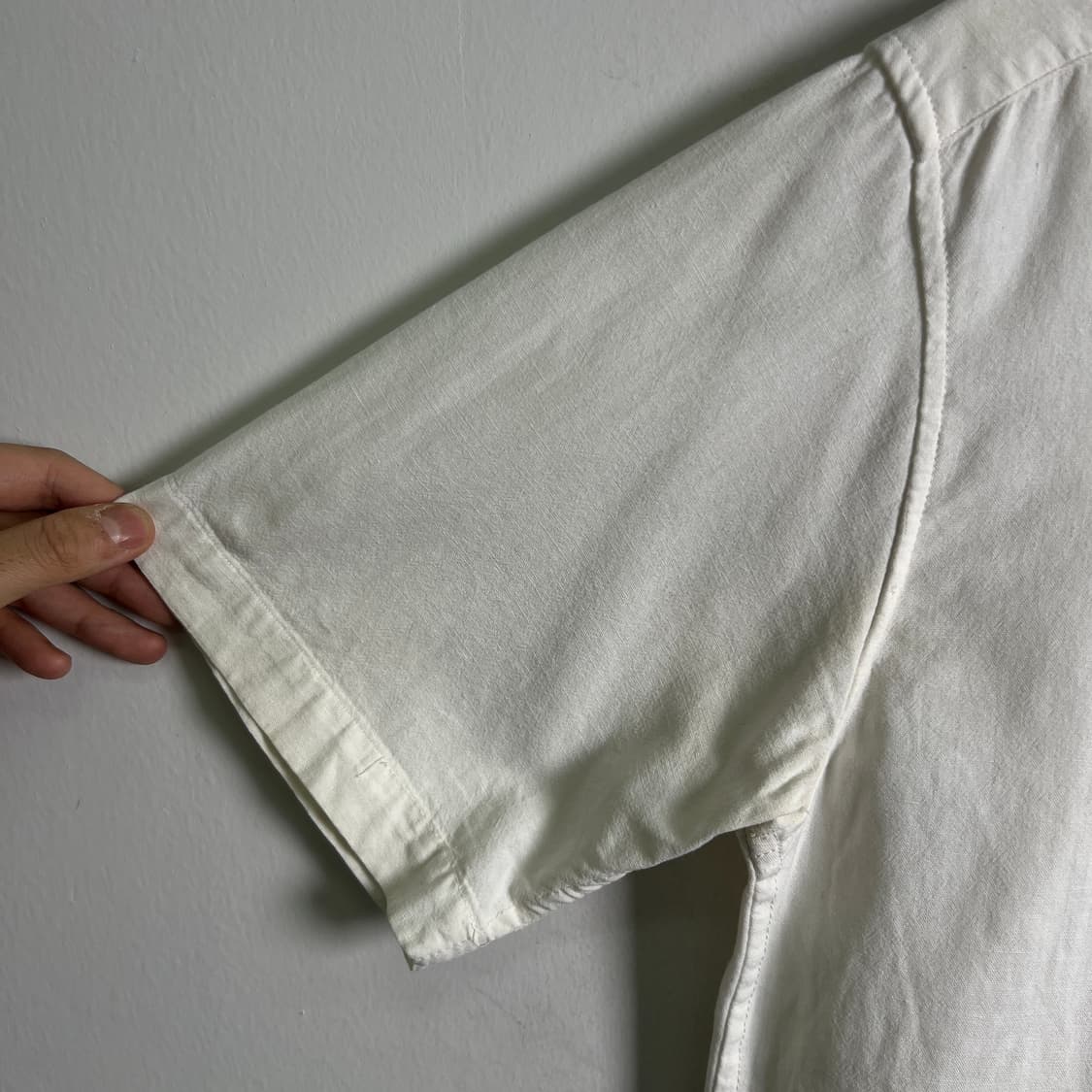 폴로 랄프로렌 컨트리 화이트 버튼다운 반팔 셔츠 L 상품이미지6