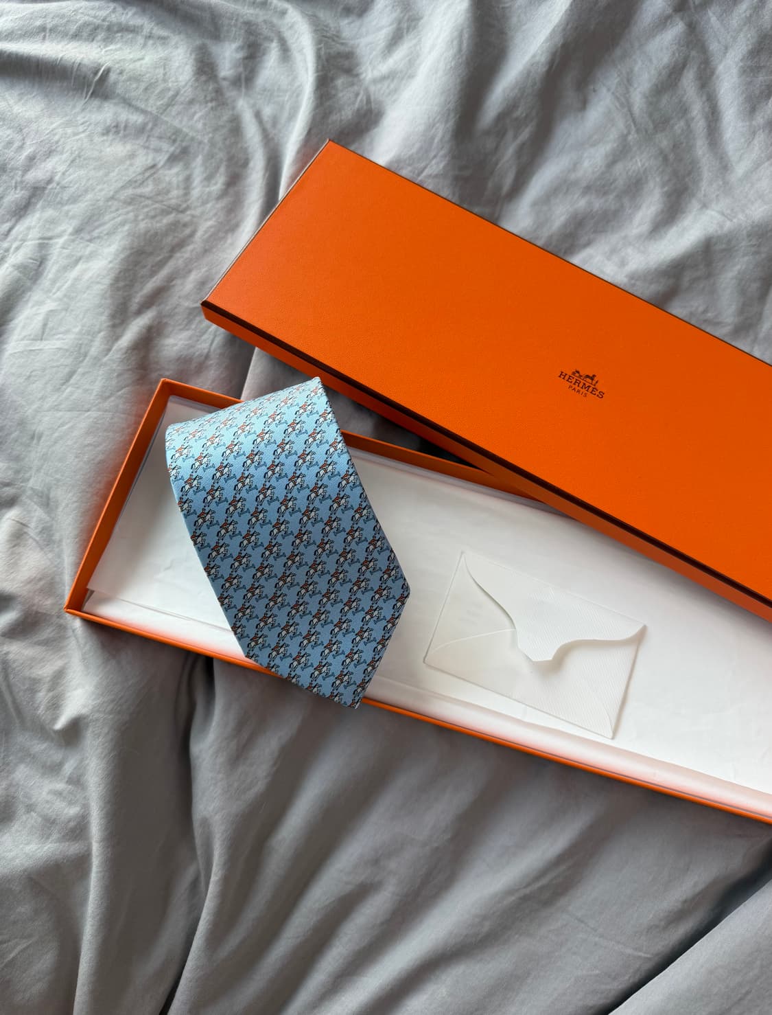 에르메스 홀스 실크 넥타이 상품이미지3