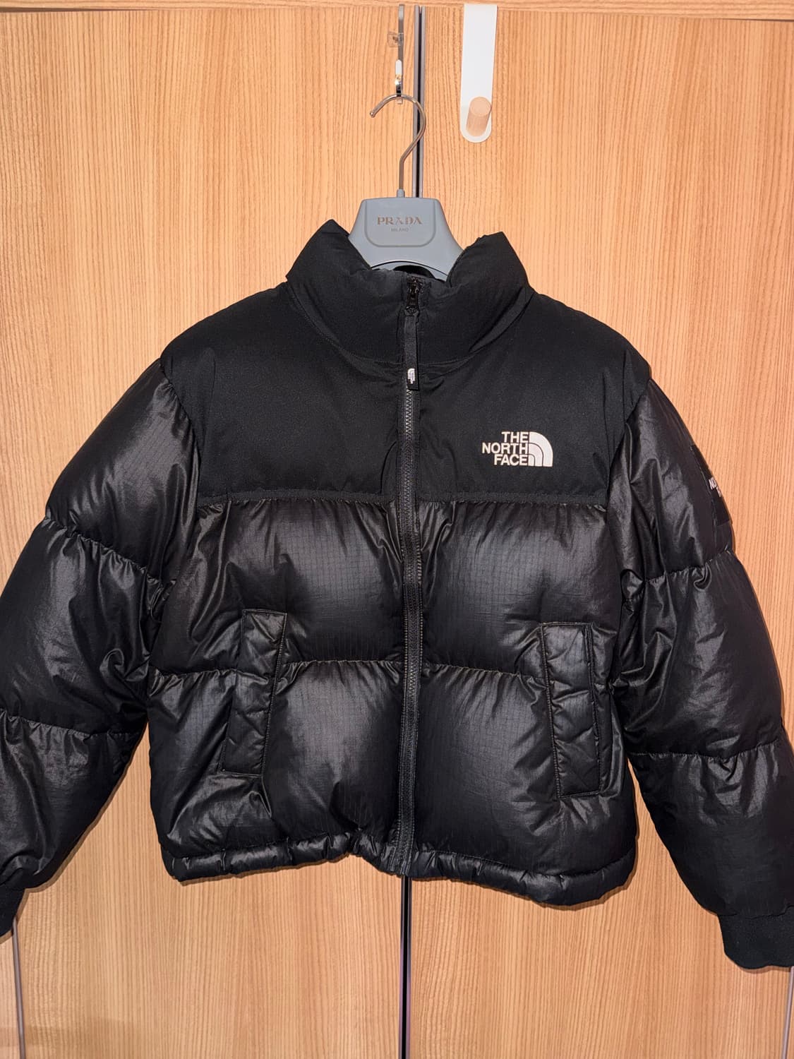 노스페이스 화이트라벨 노벨티 눕시 블랙 패딩 상품이미지2