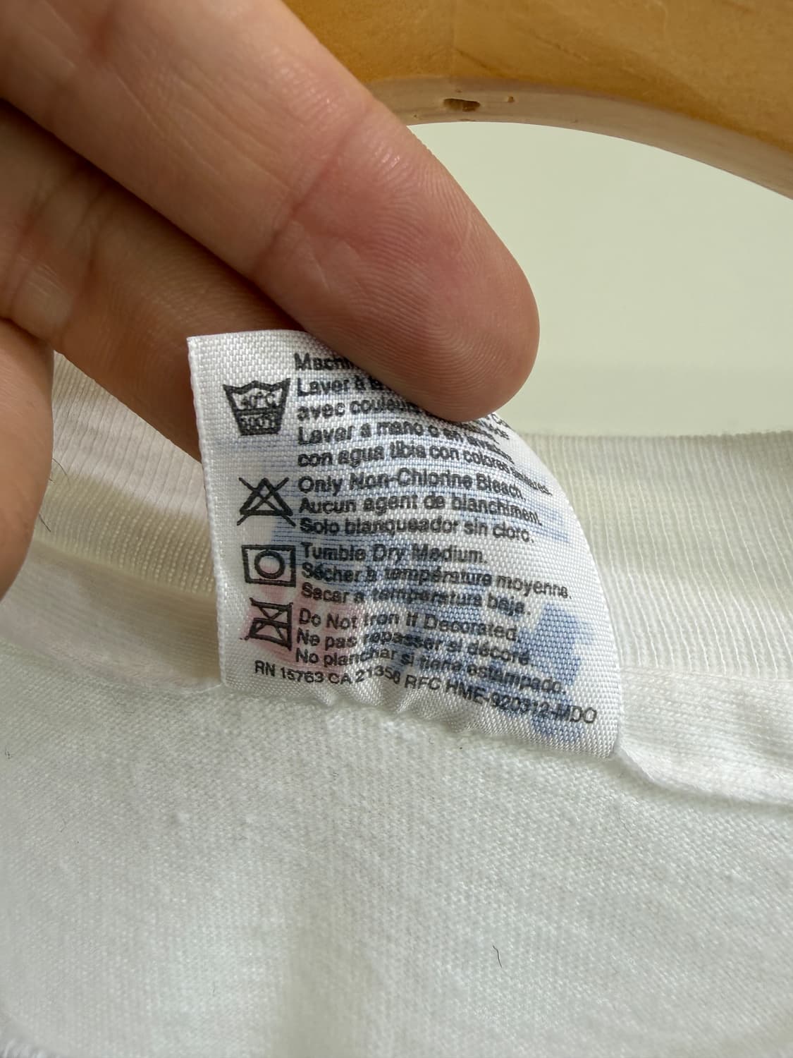 빈티지 HANES (Made in USA) 프린팅 티셔츠  상품이미지8
