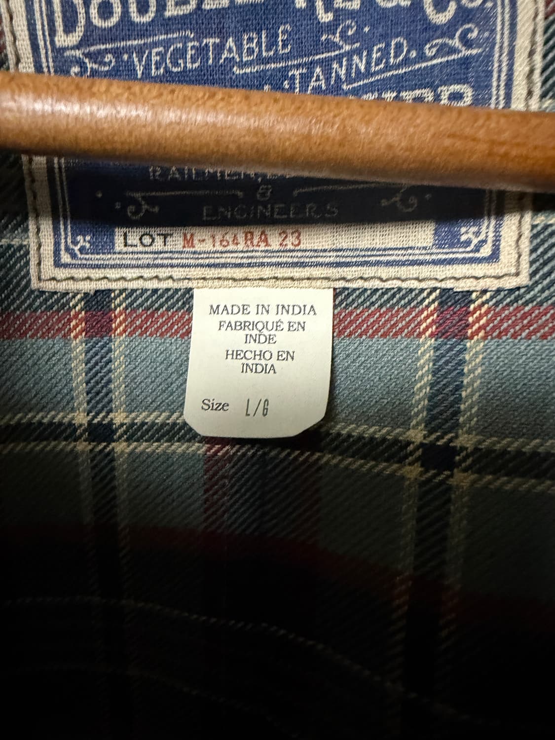 [L]새제품 rrl 더블알엘 인디고 카코트 상품이미지2