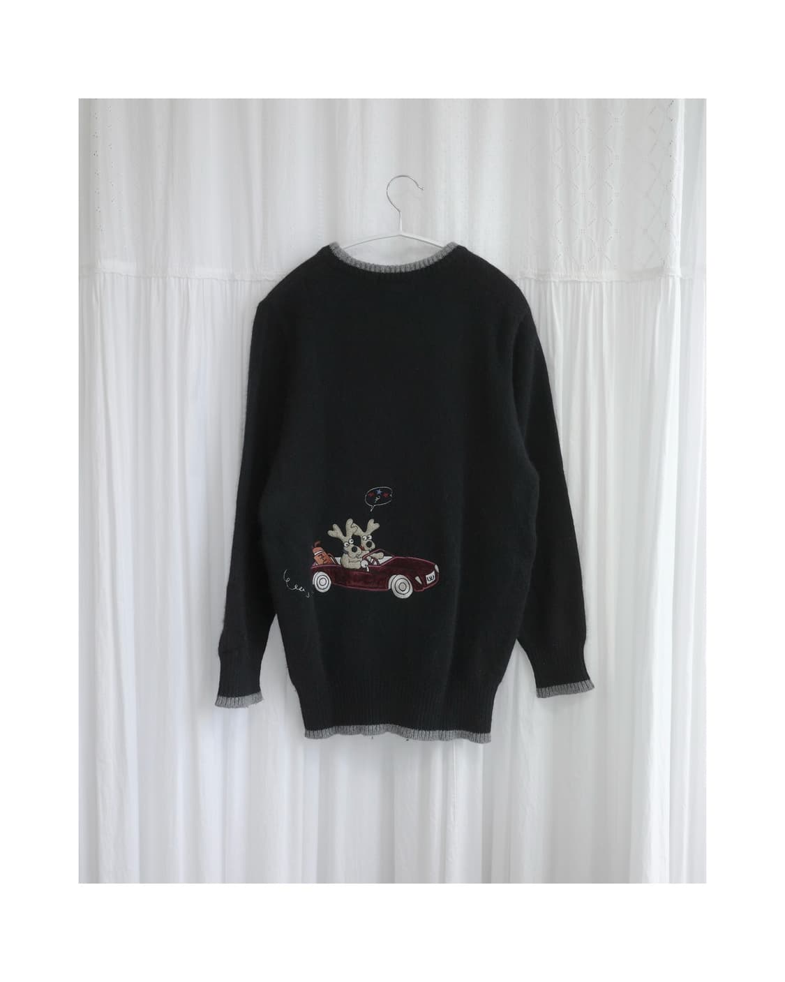  M.u.sports cute dog knit 상품이미지4
