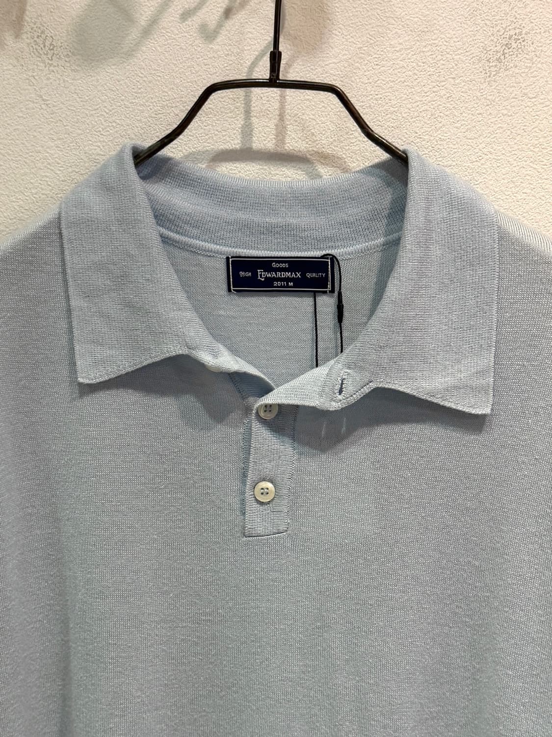 Edwardmax Summer Ramie Blend Polo 상품이미지3