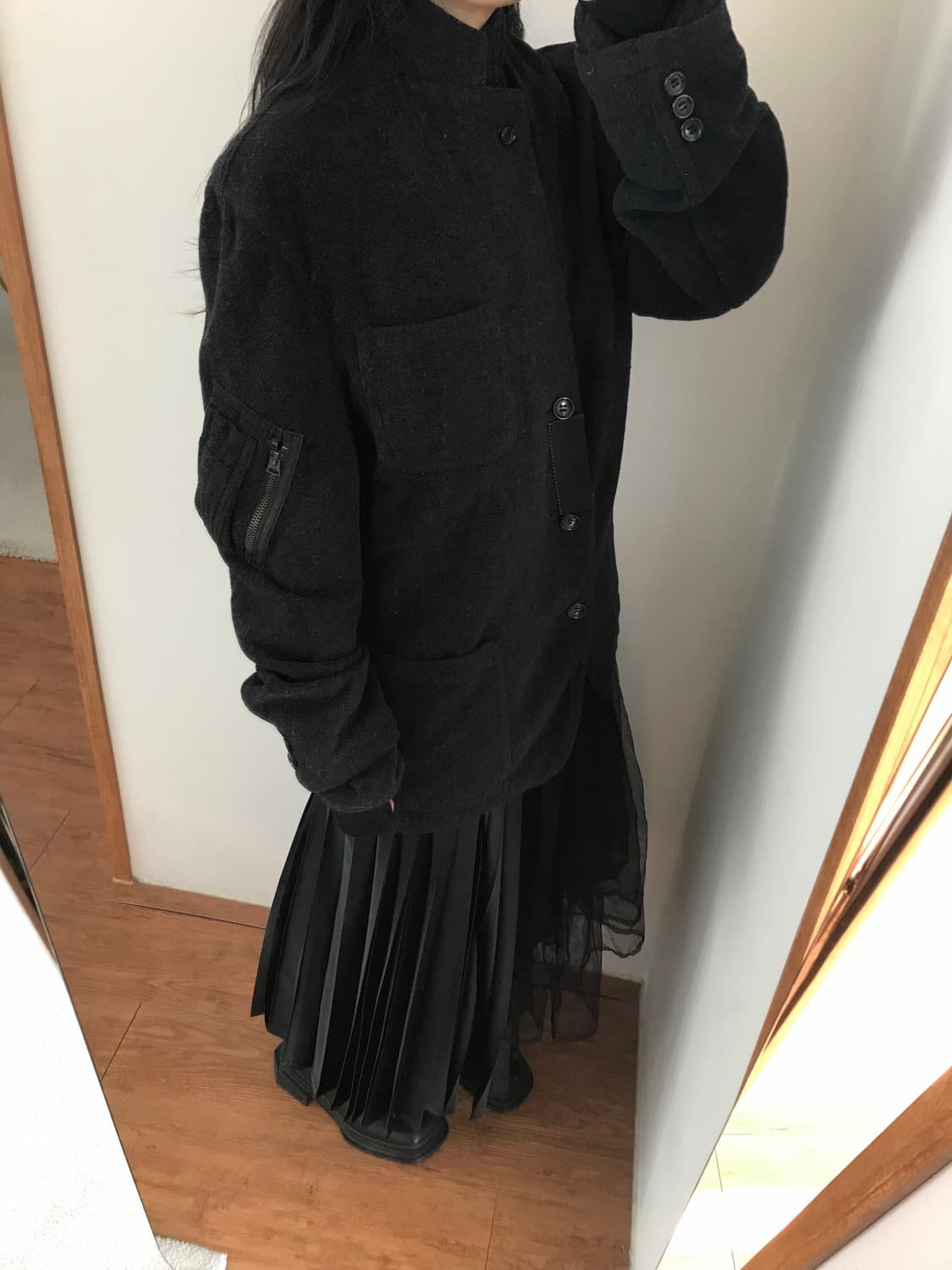 comme des garcons homme wool jk AD2005   상품이미지5