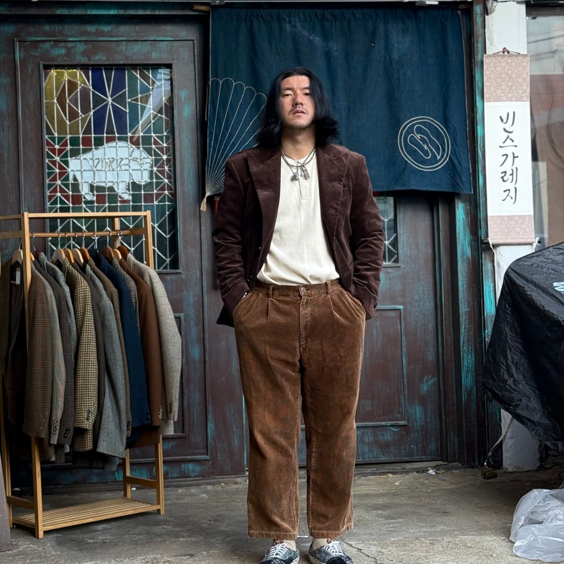 비아몬테 헤리티지 코듀로이 자켓 8 상품이미지7