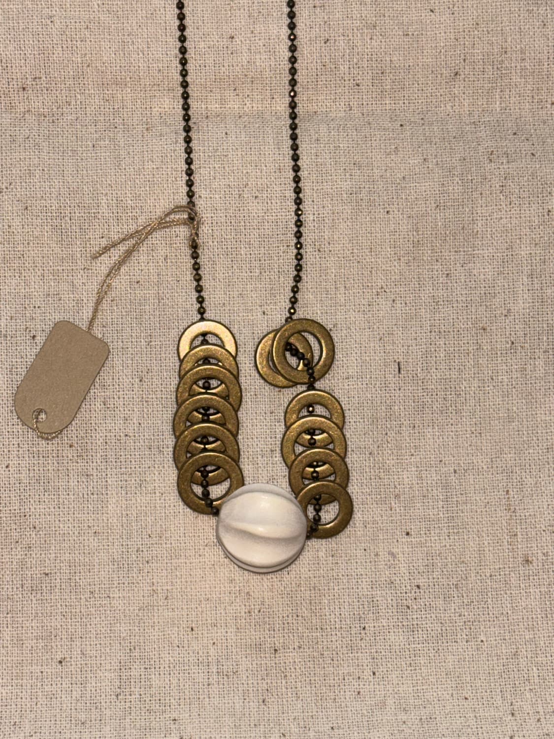 Antique Loops Brass Necklace 상품이미지1