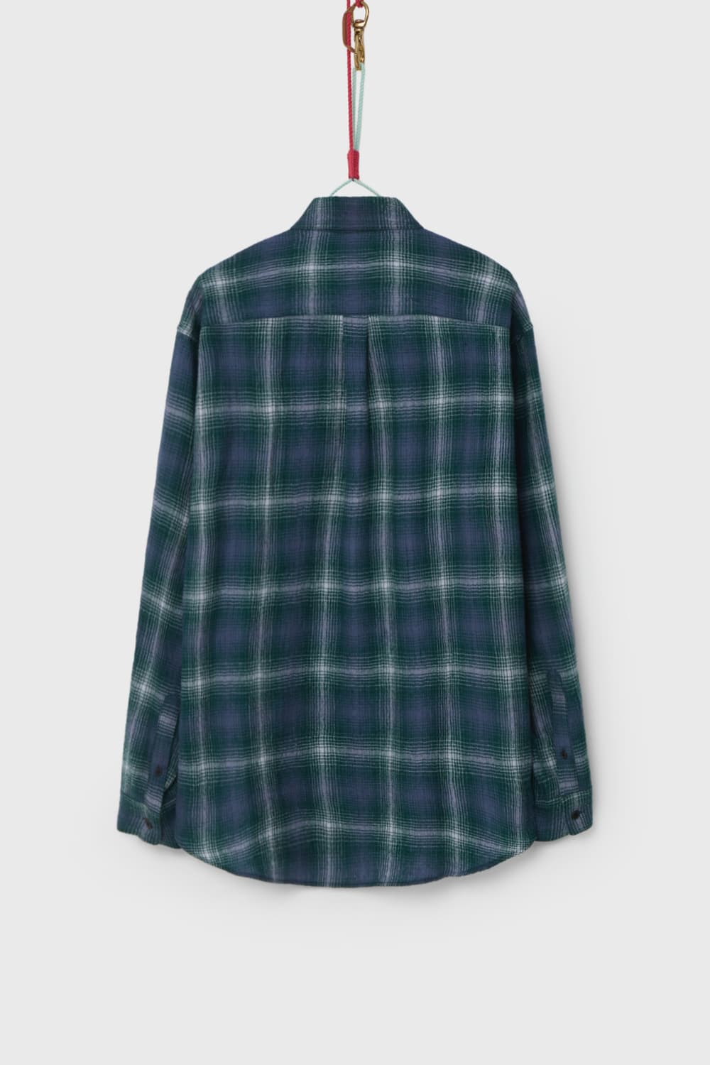 Auralee AIRY WOOL CHECK SHIRT  상품이미지2