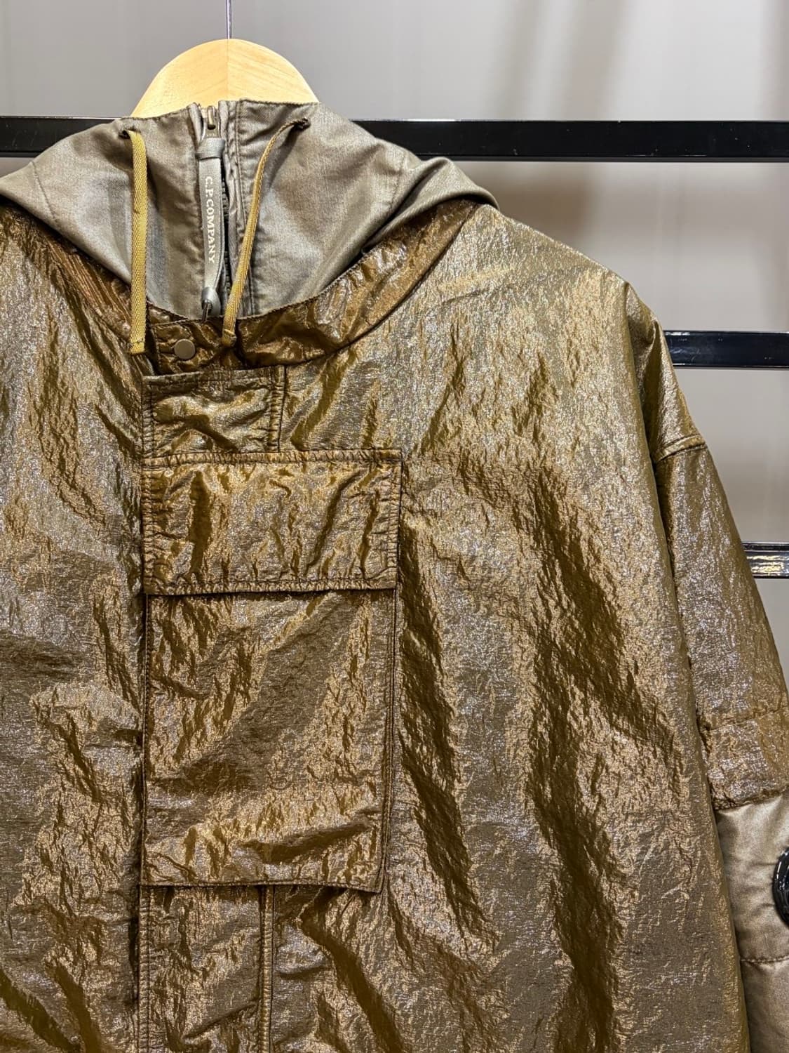 (100) CP컴퍼니 50필 검 믹스드 후드 자켓 59.0 상품이미지3