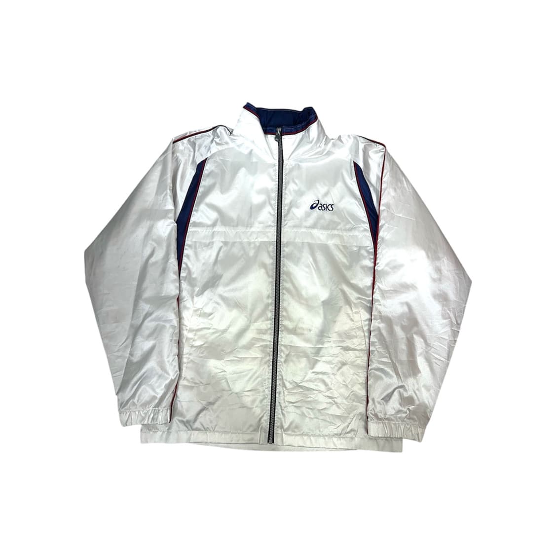 아식스 일본판 화이트 오버핏 바람막이 올드스쿨 트랙 자켓 L 상품이미지5