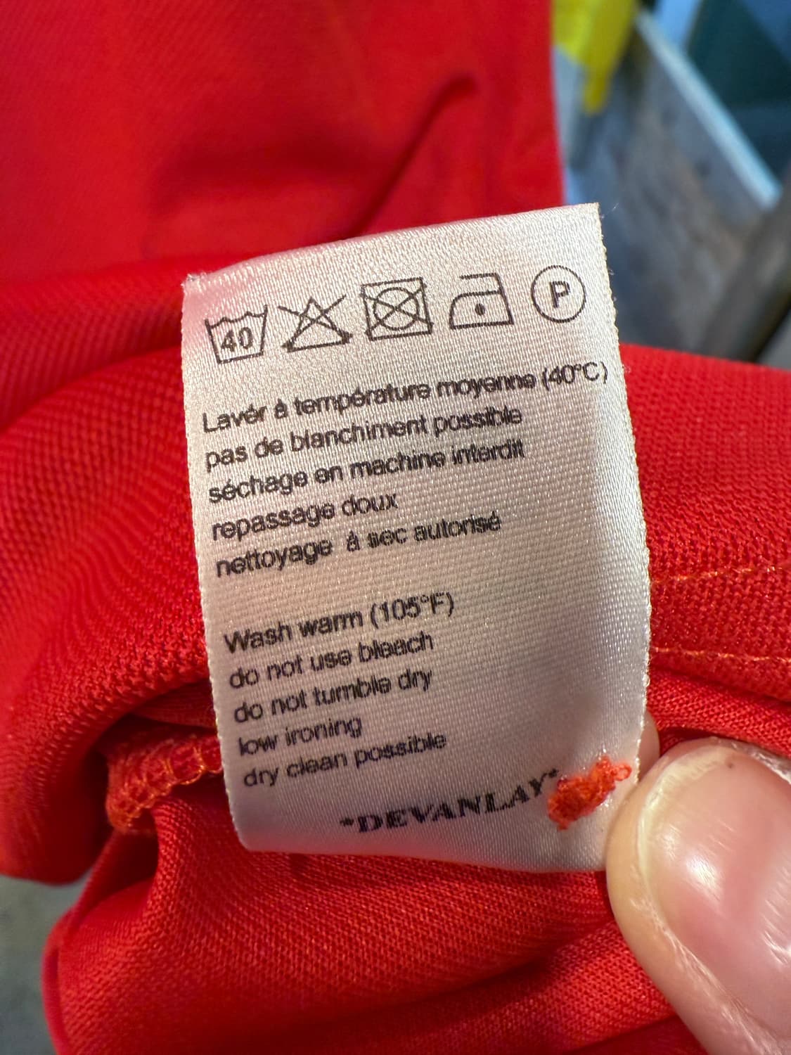 라코스테 스포츠 레드 pk 티셔츠 상품이미지3