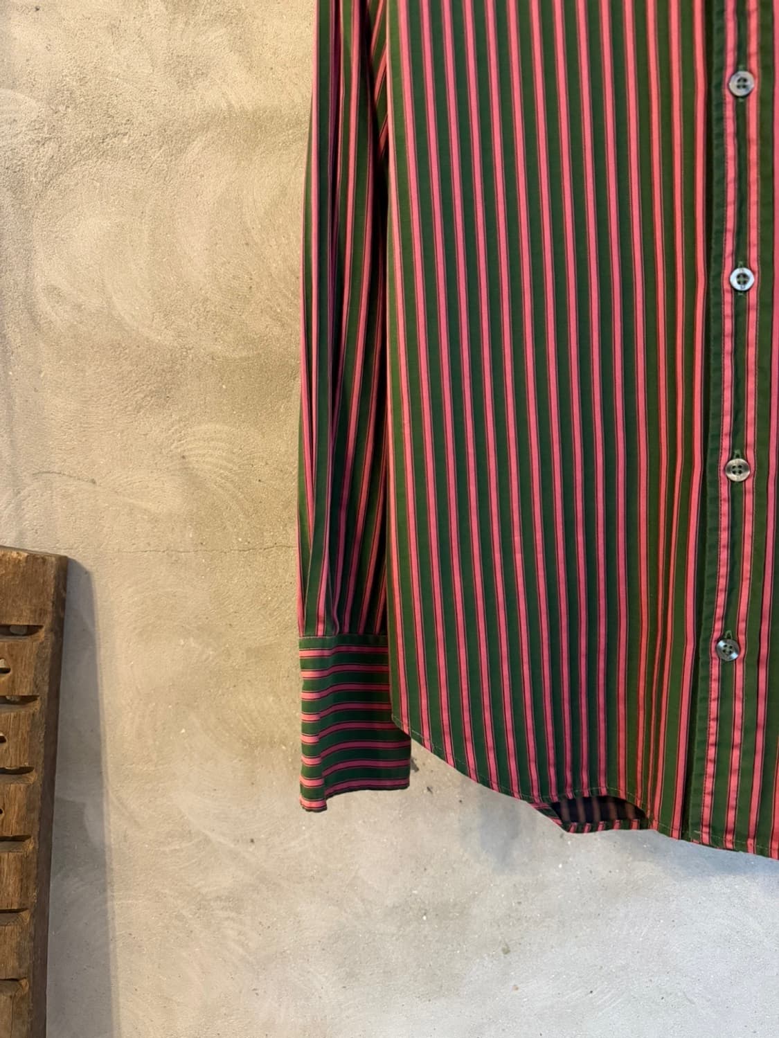 폴스미스 스트라이프 셔츠 슬림100 상품이미지6