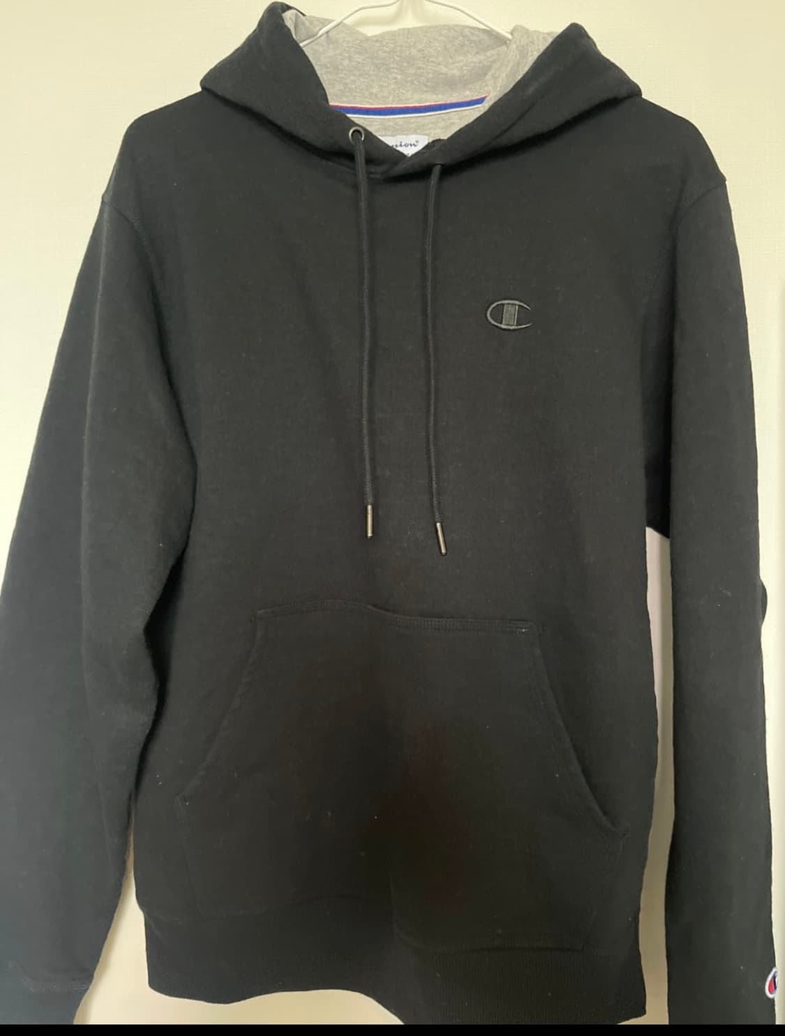 챔피온 블랙 후드티 상품이미지3