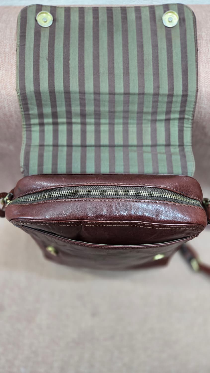 몽삭 소가죽 빈티지스타일 크로스백 상품이미지7