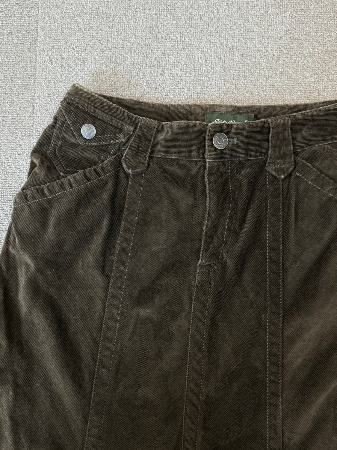 에디바우어 코듀로이 스커트 상품이미지2