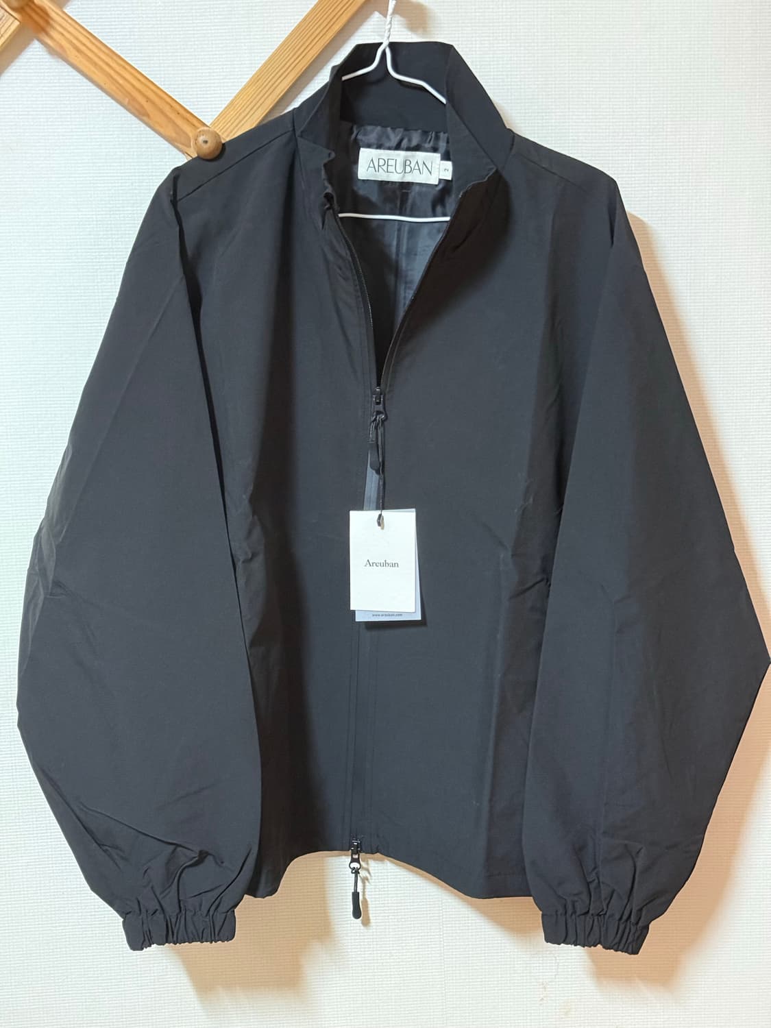 아르반 하이크 풀업 바람막이 자켓 블랙 2사이즈 새제품 상품이미지1