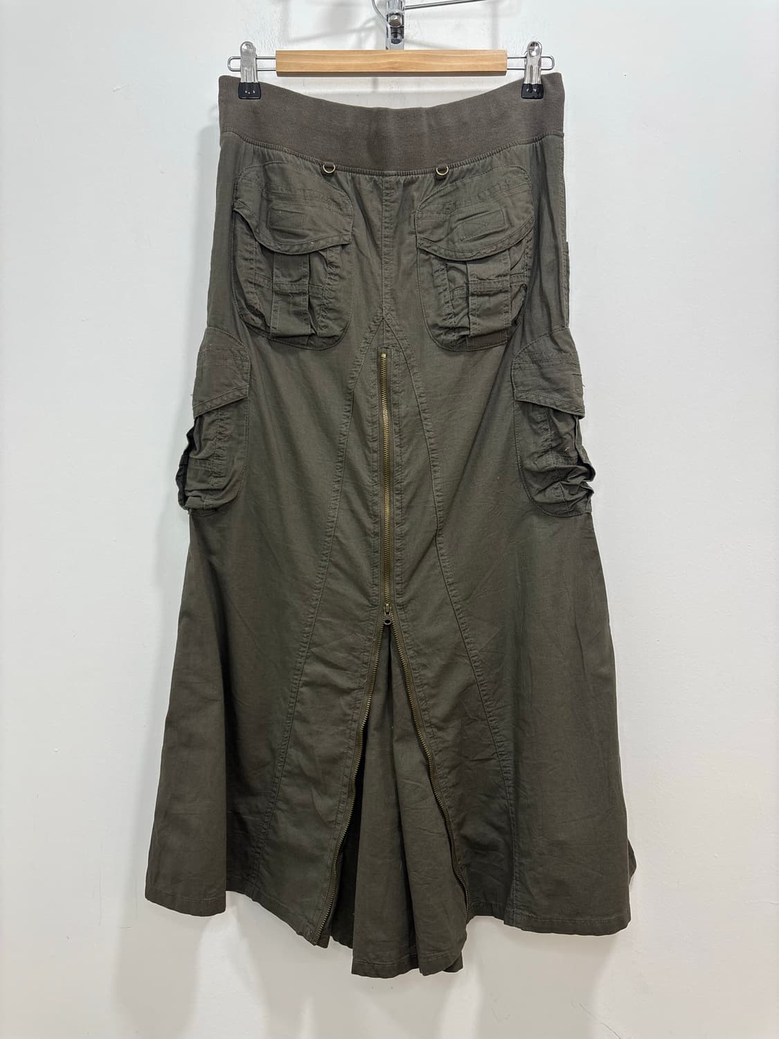 Goa 고아맛 카키 카고 스커트 치마 상품이미지7