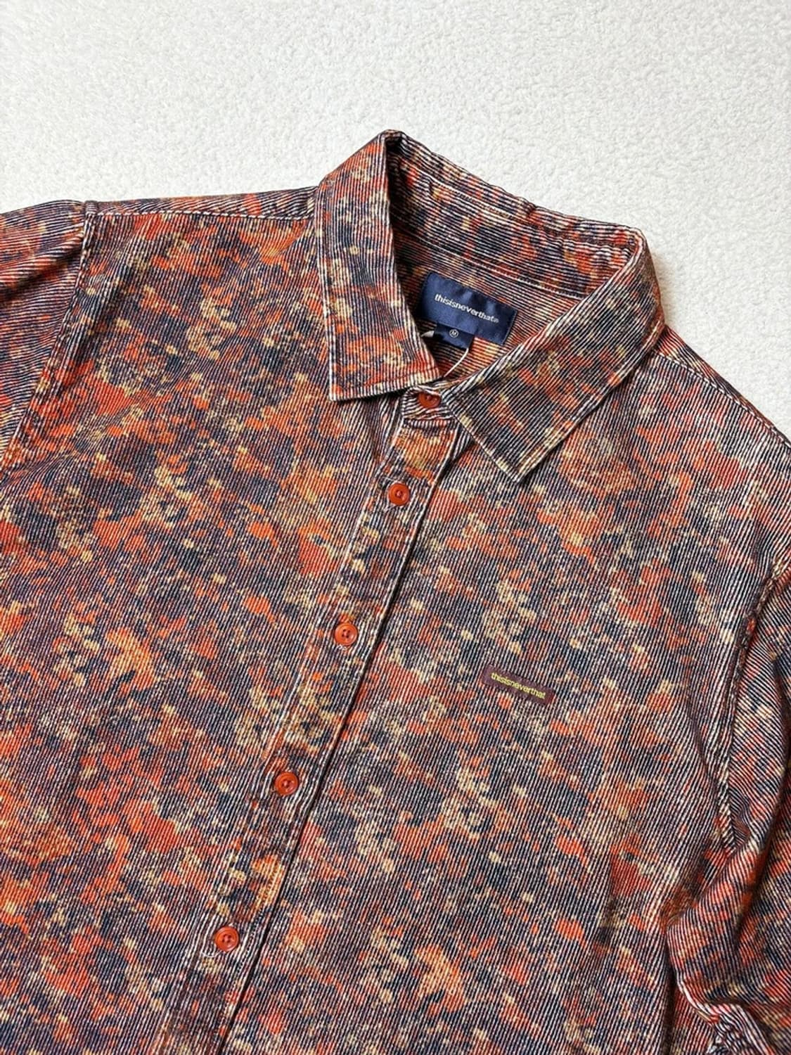 디네뎃 22FW 코듀로이 플로랄 셔츠 PN6544 상품이미지3