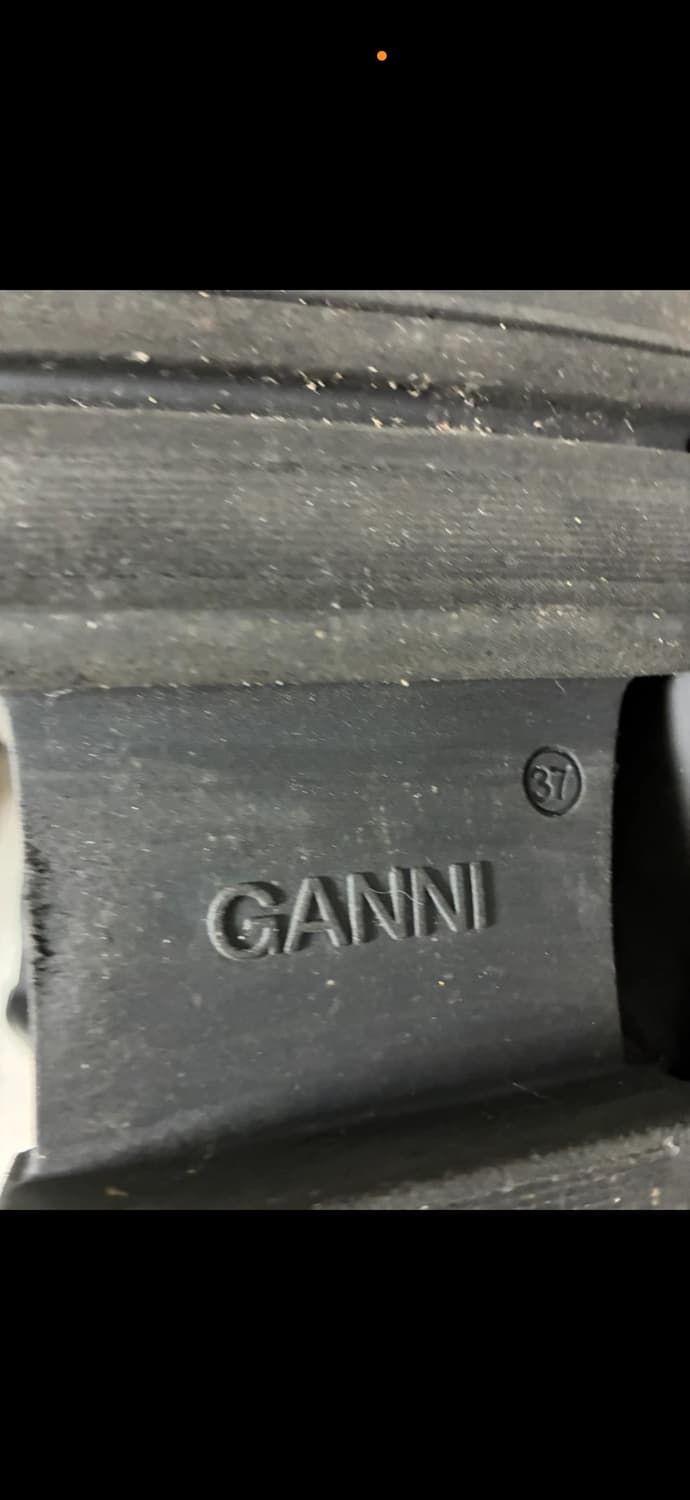 가니 클리트 롱부츠 블랙 37 (240mm) 상품이미지4