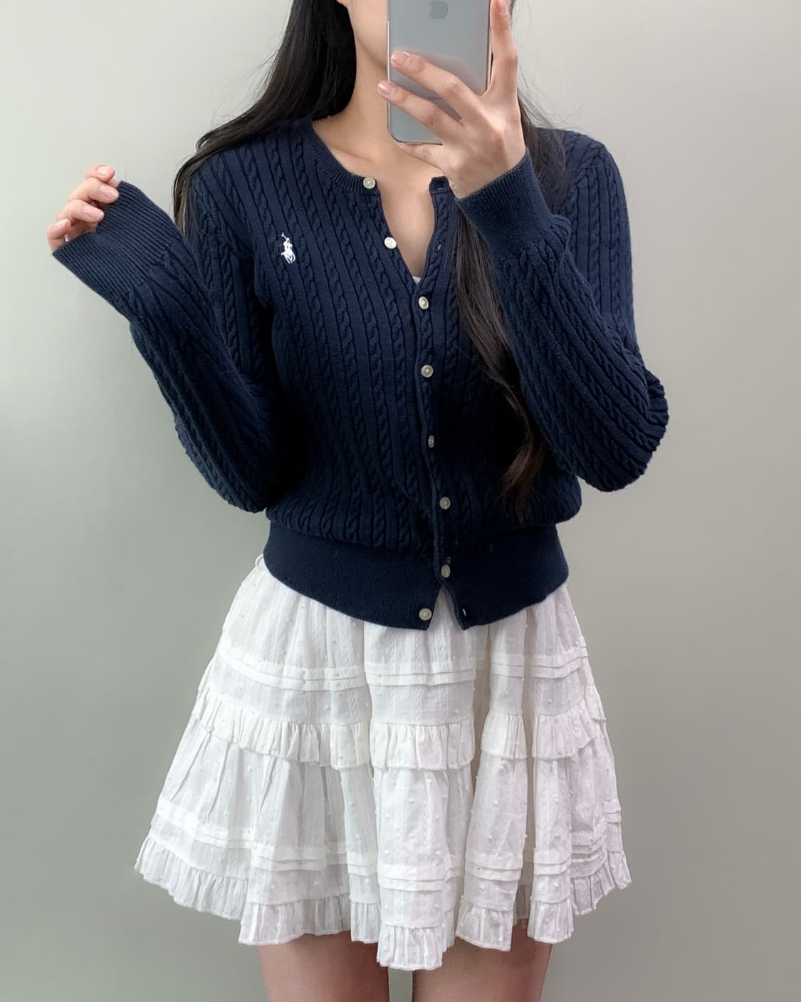 폴로 가디건 상품이미지1