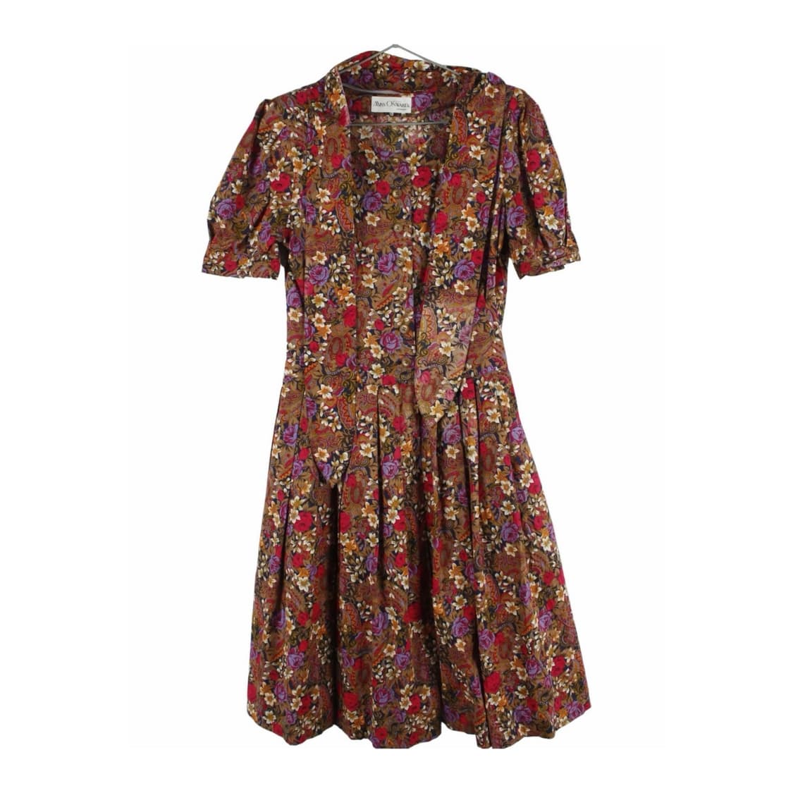 Brown Flower Dress 상품이미지2