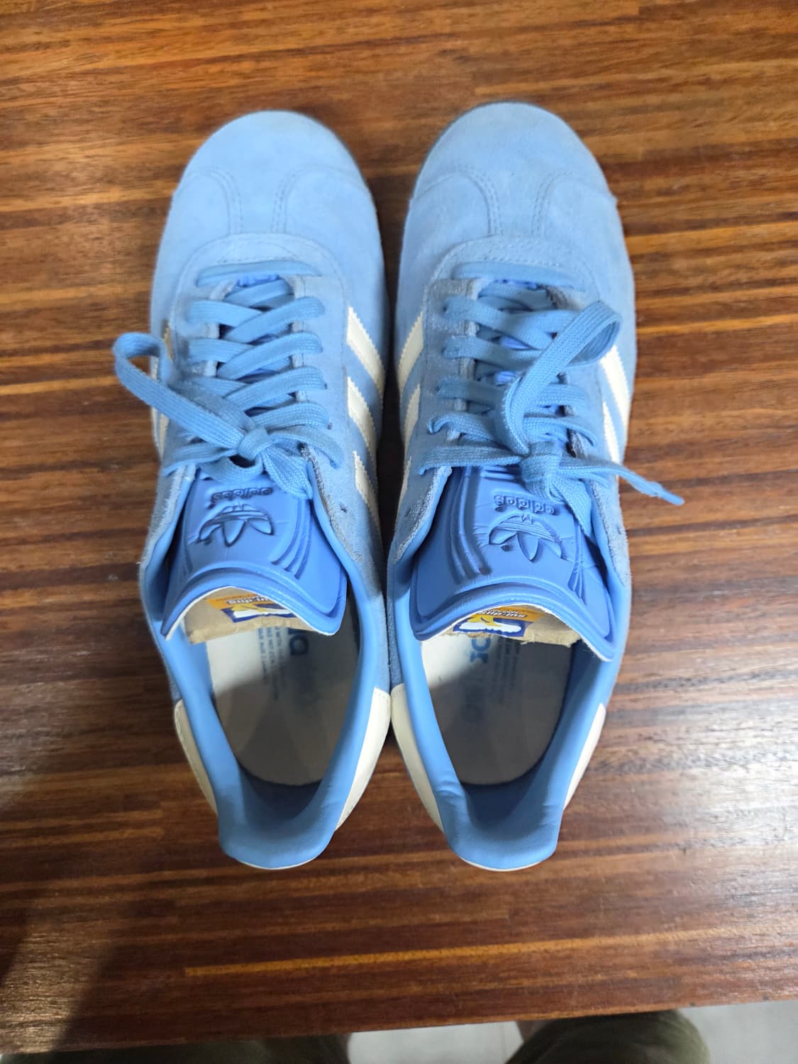 아디다스 가젤 스웨이드 스카이블루 270 상품이미지1