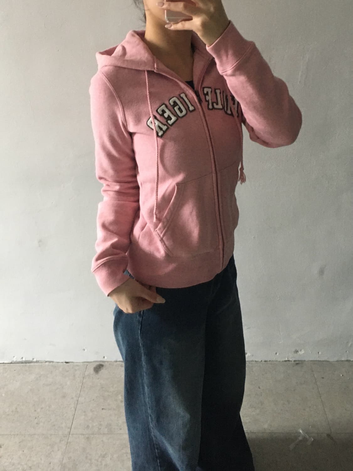 타미힐피거 로고 후드집업 상품이미지2