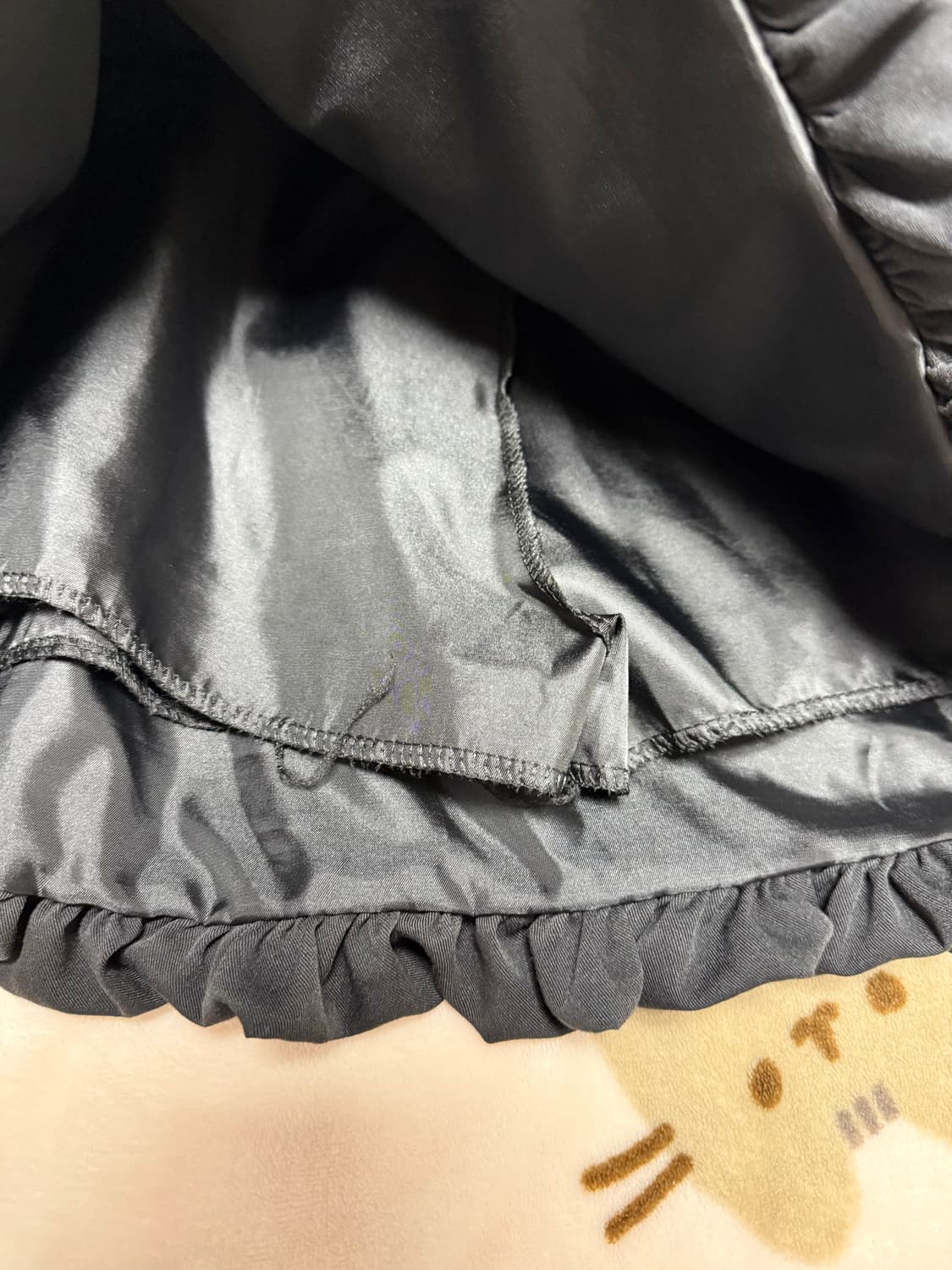 러플 퍼프 하이웨이스트 스커트 상품이미지2