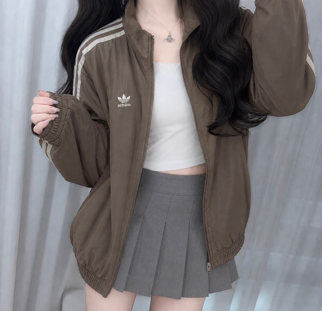 🐰아디다스 브라운 대대장 파이어버드 점퍼🐻🤎 상품이미지1