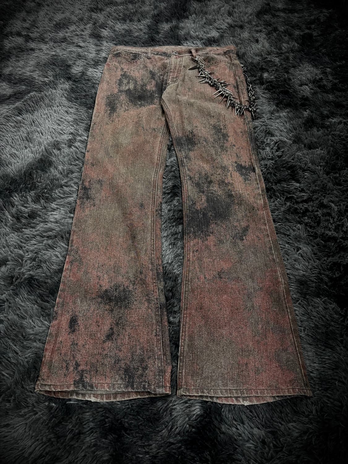 EDGE 타이다이 부츠컷 팬츠 상품이미지1