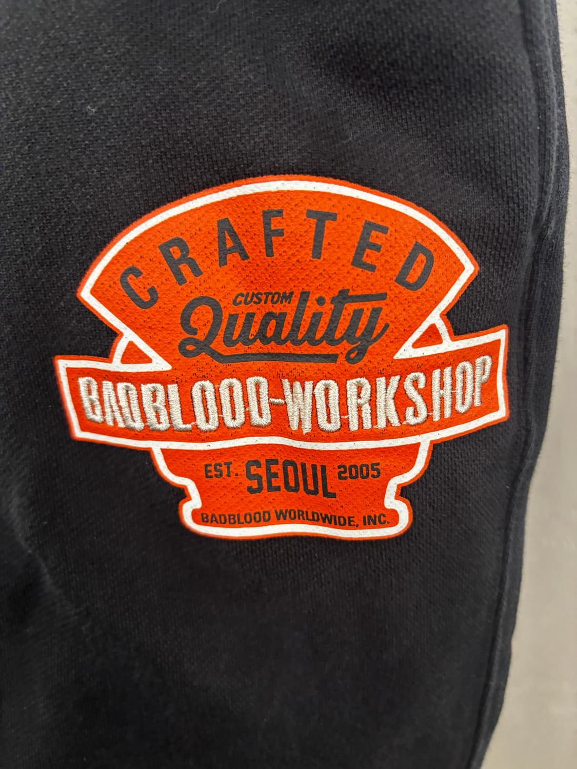 배드블러드 블랙 와이드 팬츠 XS 상품이미지4