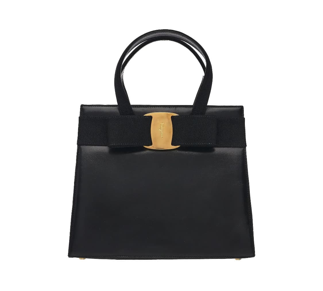 [A급] 페라가모 탑핸들 토트백 블랙 판매합니다!!! 상품이미지1